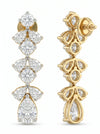 Fancy Shape Lab Grown Diamond Bridal Long Earring