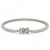 Round Brilliant Cut Lab Grown Diamond Tennis Bracelet