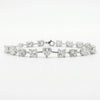 Heart, Princess, Oval &amp; Round Shape Lab Grown Diamond Bracelet