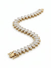 Marquise Diamonds Tennis Bracelet with Lab Grown Diamonds