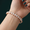 Multi Shape and Fancy Cut Lab Grown Diamond Bracelet Gift For Her