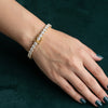 0.12 Carat Each Lab-Grown Diamond Tennis Bracelet in Gold