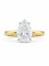 Solitaire Fancy Lab Grown Diamond Ring