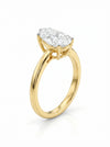 Solitaire Fancy Lab Grown Diamond Ring