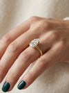 Solitaire Fancy Lab Grown Diamond Ring
