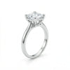 2.55 Carat Princess Shape Solitaire Lab Grown Diamond Engagement Ring