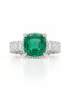 Beautiful Cushion Shape Lab Grown Diamond Halo wedding Ring