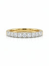 Half Lab Grown Diamond Eternity Wedding Band Ring