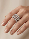1.48 Carat Multi Shape Fancy Lab Grown Diamond Wedding Ring
