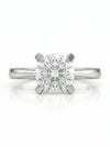 1.03 Carat D VS1 IGI Round Diamond Ring, Engagement Diamond Ring