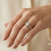 1.03 Carat D VS1 IGI Round Diamond Ring, Engagement Diamond Ring