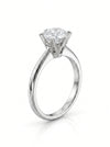 Women's Wedding Lab Made Round Diamond Ring