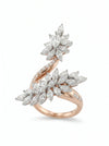 Elysian Twist Diamond Ring, Lab Grown Diamond