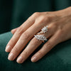 Elysian Twist Diamond Ring, Lab Grown Diamond