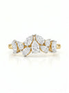 Fancy Lab Grown Diamond Bridal Ring