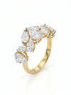 Fancy Lab Grown Diamond Bridal Ring