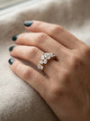 Fancy Lab Grown Diamond Bridal Ring