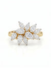 Luxe Blossom Lab Grown Diamond Cocktail Ring
