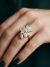 Luxe Blossom Lab Grown Diamond Cocktail Ring