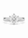 Lumina Solitaire Lab Grown Diamond Engagement Ring