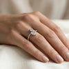 Two Stone Lab Made Wedding Diamond Ring
