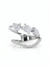 Fancy Lab Grown Diamond Ring, Wedding Diamond Ring