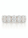 Crown of Brilliance Hiddent Halo Lab ade Diamond Band