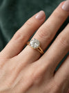 1.72 carat E VVS1 IGI certified Round Diamond Solitaire Ring