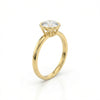 1.52 carat E VVS1 IGI certified Round Lab Grown Diamond Solitaire Ring
