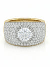 1 carat E VVS2 IGI Certified Round Lab Grown Diamond Wedding Ring