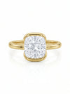 2 ct Solitaire Cushion Cut Lab Grown Diamond Ring