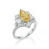 Graceful Teardrop Lab Grown Diamond Beauty