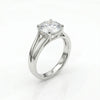 Round Shape Solitaire Lab Grown Diamond Ring