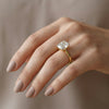 5.12 Carat Solitaire Lab Grown Diamond Engagement Ring