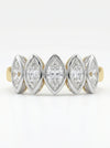 Marquise Shape Lab Grown Diamond Eternity Band