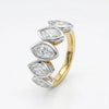 Marquise Shape Lab Grown Diamond Eternity Band