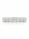 0.25 Cent Oval Shape Lab Diamond Eternity Band