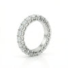 0.25 Cent Oval Shape Lab Diamond Eternity Band