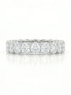 Oval Shape Lab Made Diamond Eternity Band