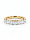 Wedding Lab Grown Diamond Half Eternity Band