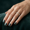 0.25 CT Fancy Lab Grown Diamond Ring-18KT Gold