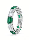 Fancy Lab Grown Diamond Ring-18KT Yellow Gold