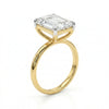 10.75 CT Lab Made Solitaire Engagement Diamond Ring