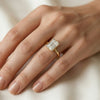 10.75 CT Lab Made Solitaire Engagement Diamond Ring