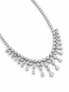 Elegant Fancy Lab Grown Diamond Necklace