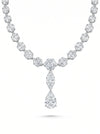 Hexagon Shape Lab Grown Diamond Necklace