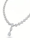 Hexagon Shape Lab Grown Diamond Necklace