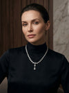 Hexagon Shape Lab Grown Diamond Necklace
