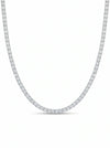 0.05 Carat Each Lab-Grown Diamond Tennis Necklace – Elegant Gold Design