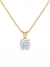 1.73 ct Solitaire Lab Created Round Diamond Split Bail Pendant